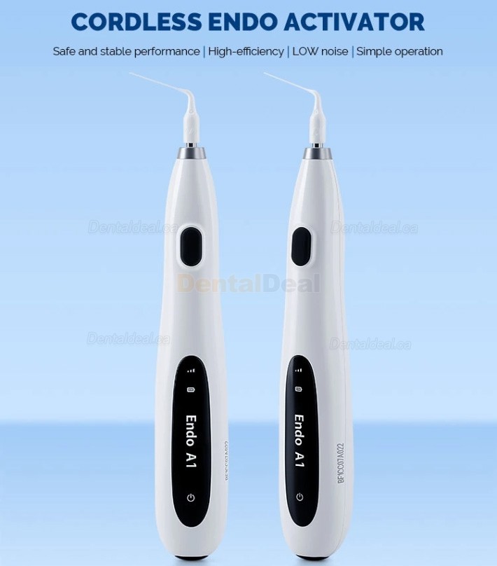 Betterway Endo A1 Cordless Endoactivator Ultrasonic Endo Activator with 60Pcs Tips